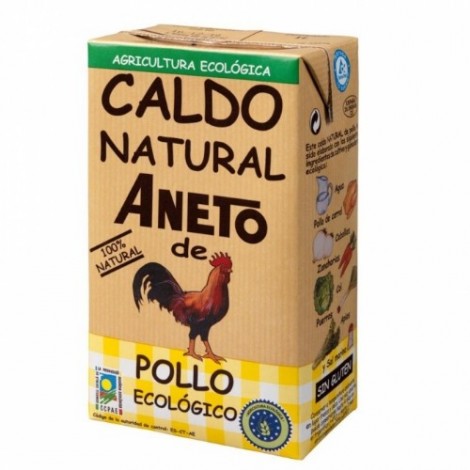 CALDO DE POLLO ECO 1L - ANETO