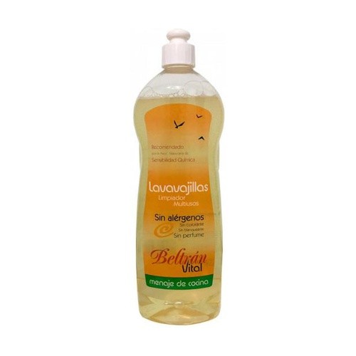 Lavavajillas líquido ECO Biobel 1L - Biobel ecológico con aroma a limón.