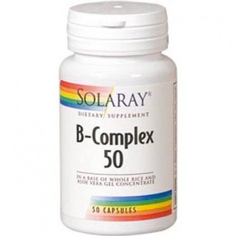 B COMPLEX 50 50VEGCAPS SOLARAY