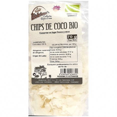 CHIPS COCO 70G - BIOARTESA