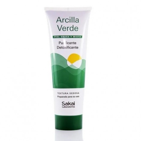 ARCILLA VERDE TUBO PIEL...