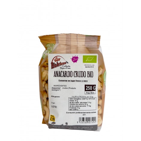 ANACARDO CRUDO 250GR BIO -...