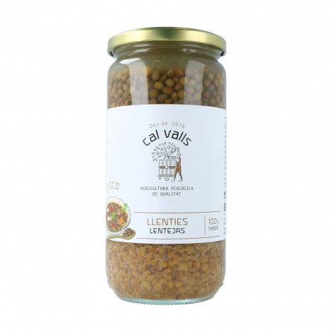 LENTEJAS COCIDAS 720G BIO - CAL VALLS