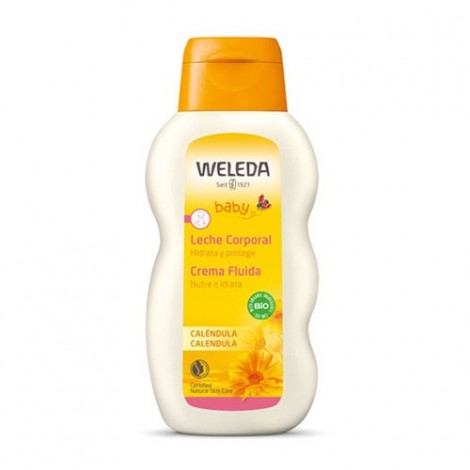 LECHE CORPORAL DE CALENDULA PARA BEBES 200ML - WELEDA