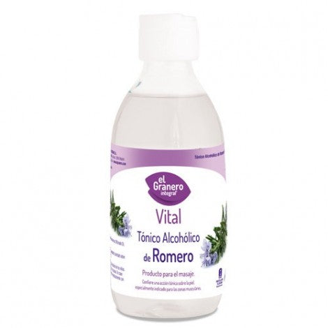 TONICO ALCOHOLICO DE ROMERO 250ML - EL GRANERO VITAL