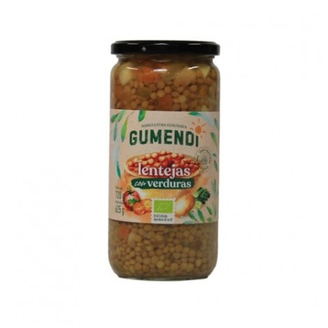 LENTEJAS CON VERDURAS 700G BIO - GUMENDI