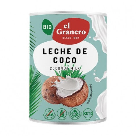 LECHE DE COCO BIO 400ML - EL GRANERO