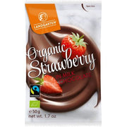 FRESAS BAÑADAS EN CHOCOLATE BIO 50GR -LANDGARTEN