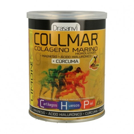 COLAGENO MARINO COLLMAR MAGNESIO CURCUMA LIMON 300G - DRASANVI