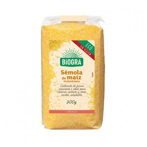 SÉMOLA DE MAÍZ (POLENTA) 500G - BIOCOP