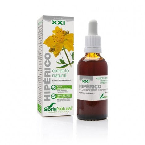 HIPERICO EXTRACTO NATURAL SIGLO XXI 50ML - SORIA NATURAL