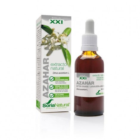 AZAHAR EXTRACTO NATURAL SIGLO XXI 50ML - SORIA NATURAL