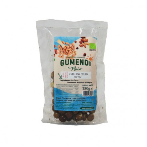 AVELLANA CRUDA PIEL 150 GR ECO - GUMENDI