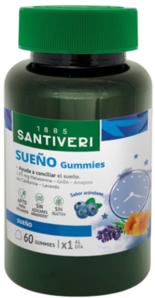 GUMMIES MASTICABLES SUEÑO - SANTIVERI