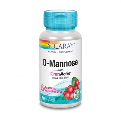 D-MANNOSE CRANACTIN 60 CAPS - SOLARAY