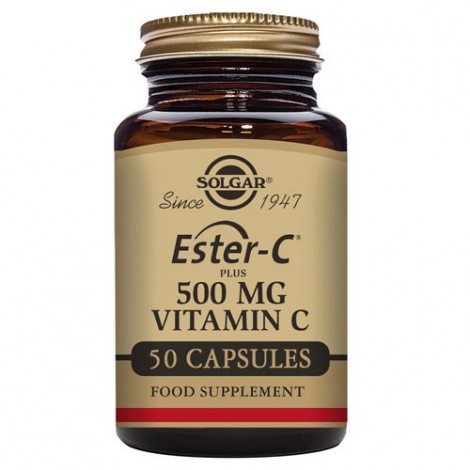 ESTER-C PLUS VITAMINA C 500 MG 50CAPS VEG - SOLGAR