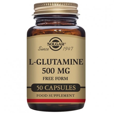 L-GLUTAMINA 500 MG 50CAPS VEG - SOLGAR