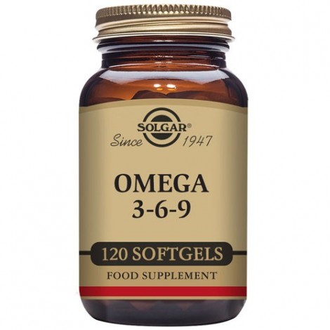 OMEGA 3-6-9 (PESCADO, LINO Y BORRAJA) 120CAPS BLANDAS - SOLGAR