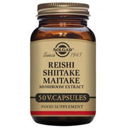 REISHI, SHIITAKE Y MAITAKE (EXTRACTO DE HONGOS) 50CAPS VEG - SOLGAR