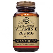 VITAMINA E 400 UI (268 MG) 50CAPS BLANDAS VEGETALES - SOLGAR