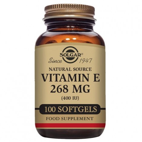 VITAMINA E 400 UI (268 MG) 100CAPS BLANDAS - SOLGAR