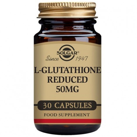 L-GLUTATIÓN REDUCIDO 50 MG 30CAPS VEG - SOLGAR