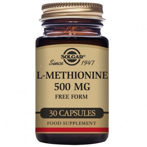 L-METIONINA 500 MG 30CAPS VEG - SOLGAR