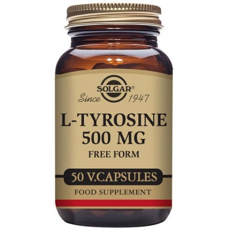 L-TIROSINA 500 MG 50CAPS VEG - SOLGAR