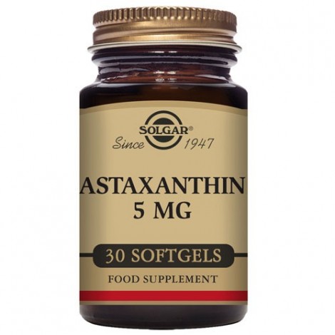 ASTAXANTINA 5 MG 30CAPS BLANDAS - SOLGAR