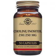 COLINA / INOSITOL 250 / 250 MG 50CAPS VEG - SOLGAR