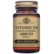 VITAMINA D3 4000 UI (100 ΜG)  (COLECALCIFEROL) 60CAPS VEG - SOLGAR