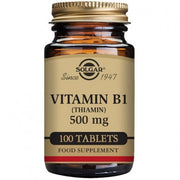 VITAMINA B1 500 MG (TIAMINA) 100 COMPRIMIDOS - SOLGAR