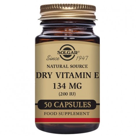 VITAMINA E "SECA" 200 UI (134 MG) 50CAPS VEG - SOLGAR