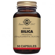 SÍLICE OCEÁNICO 25 MG 50CAPS VEG - SOLGAR