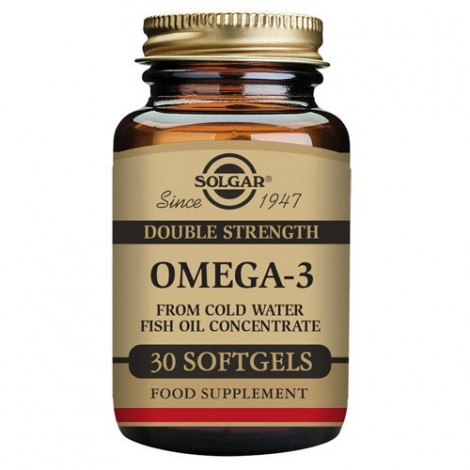 OMEGA-3 "ALTA CONCENTRACIÓN" 30CAPS BLANDAS - SOLGAR