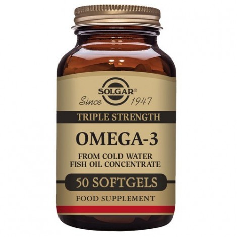 OMEGA-3 "TRIPLE CONCENTRACIÓN" 50CAPS BLANDAS  - SOLGAR