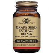 EXTRACTO DE SEMILLA DE UVA 100 MG 30CAPS VEG - SOLGAR