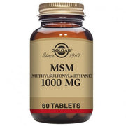 MSM 1000 MG (METIL SULFONIL METANO) 60 COMPRIMIDOS - SOLGAR