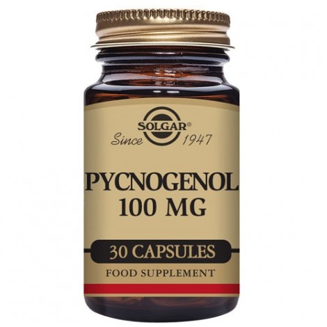 EXTRACTO CORTEZA DE PINO 100MG PICNOGENOL 30CAPS VEG - SOLGAR