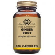 JENGIBRE RAÍZ (ZINGIBER OFFICINALE) 100CAPS VEG - SOLGAR