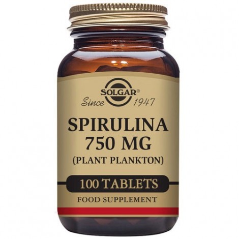 ESPIRULINA 750 MG (PLANCTON) 80 COMPRIMIDOS - SOLGAR