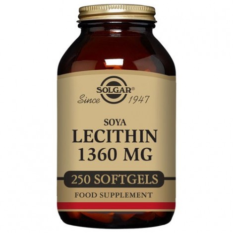 LECITINA DE SOJA 1360 MG 180CAPS BLANDAS - SOLGAR