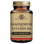 MAGNESIO + VITAMINA B6 100 COMPRIMIDOS - SOLGAR
