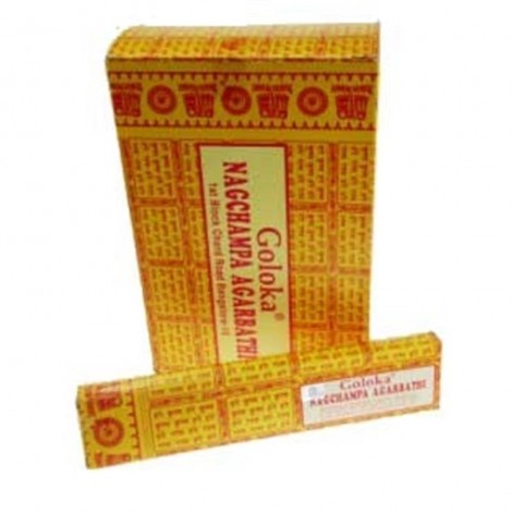 INCIENSO NAGCHAMPA AGARBATHI 15G - GOLOKA