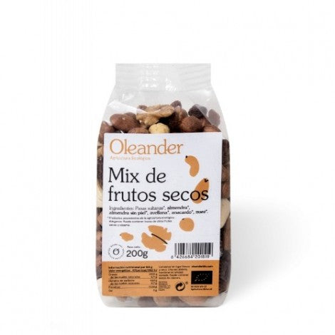 MIX FRUTOS SECOS BIO 200G - OLEANDER