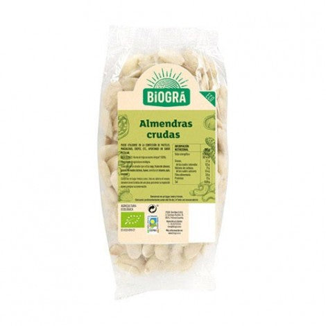 ALMENDRAS CRUDAS Y PELADAS ECO 200G - BIOGRA