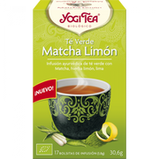 TE VERDE MATCHA LIMON BIO 17 BOLSAS - YOGI TEA