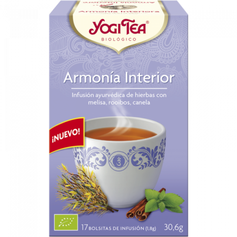 INFUSION ARMONIA INTERIOR 17 BOLSAS - YOGI TEA