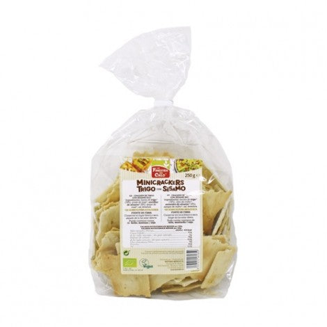 MINI CRACKERS DE SESAMO 250G - FINESTRA