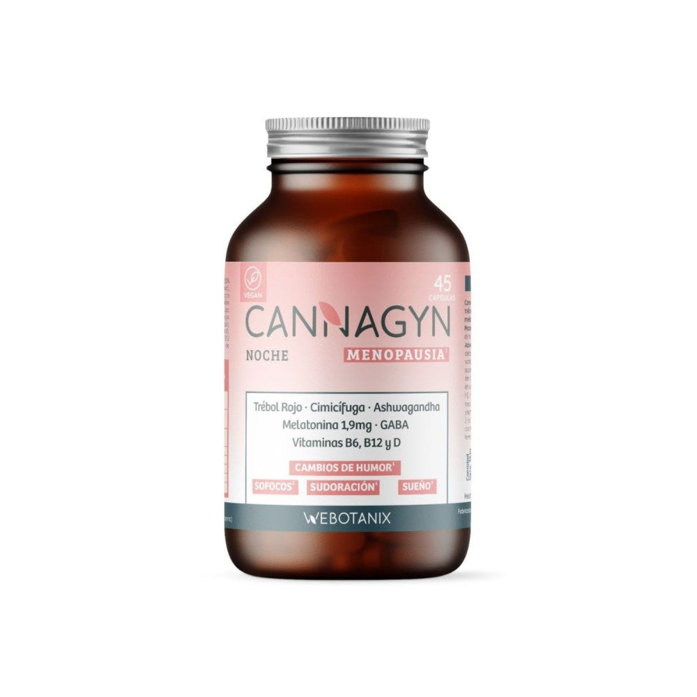 CANNAGYN MENOPAUSIA NOCHE 45 CAP - WEBOTANIX